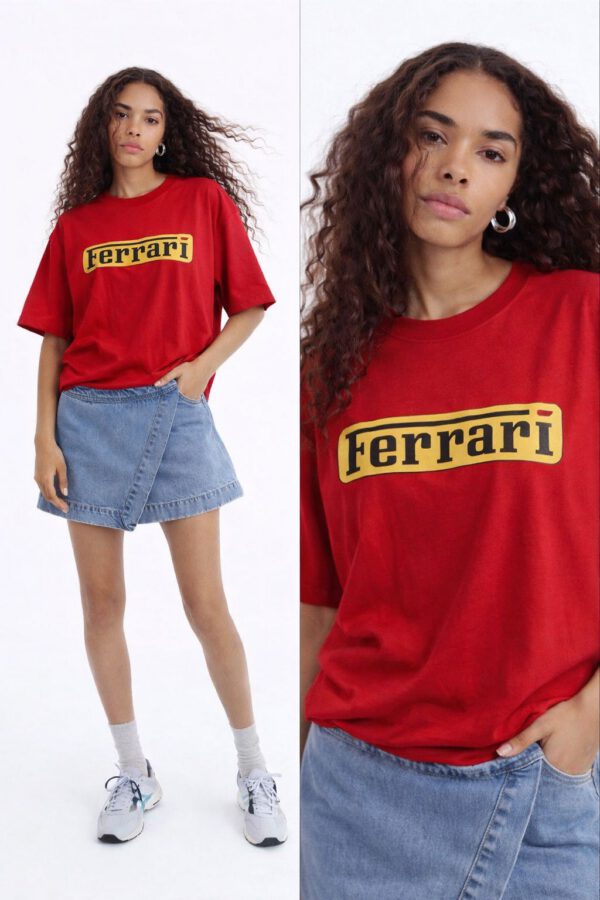 Ferrari Red Women T-Shirt
