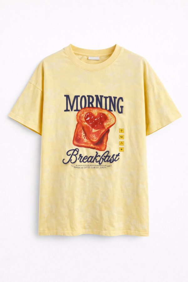 Morning Breakfast Graphic T-Shirt