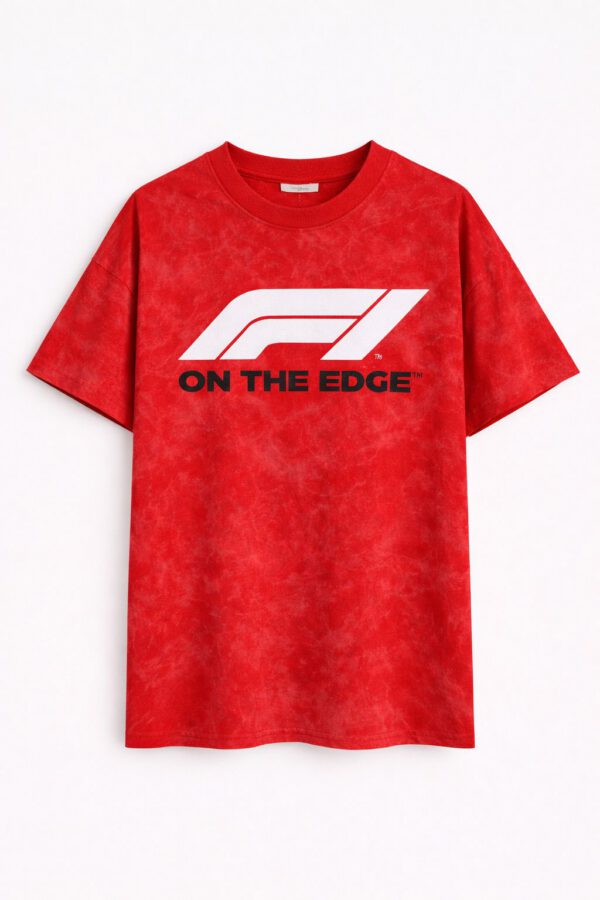 On The Edge Red T-Shirt