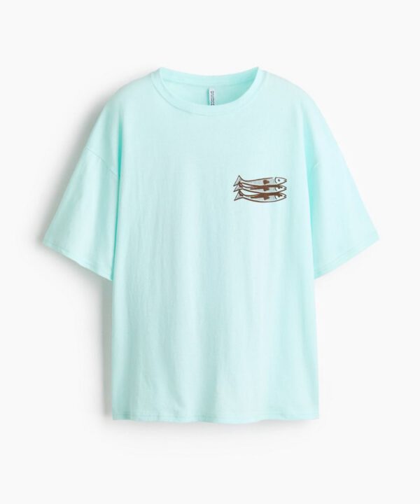 Aqua Graphic T-Shirt
