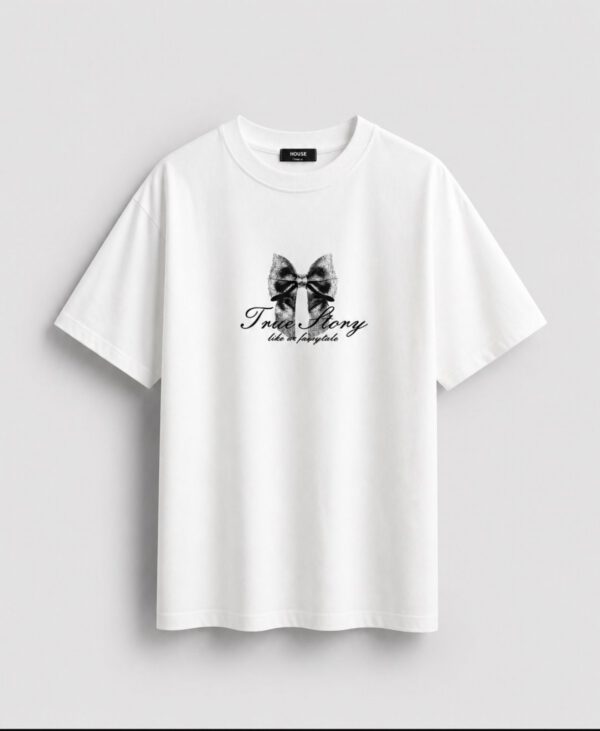 Academy Graphic White T-Shirt