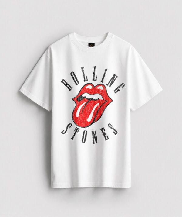 Rolling Stones White T-Shirt 2