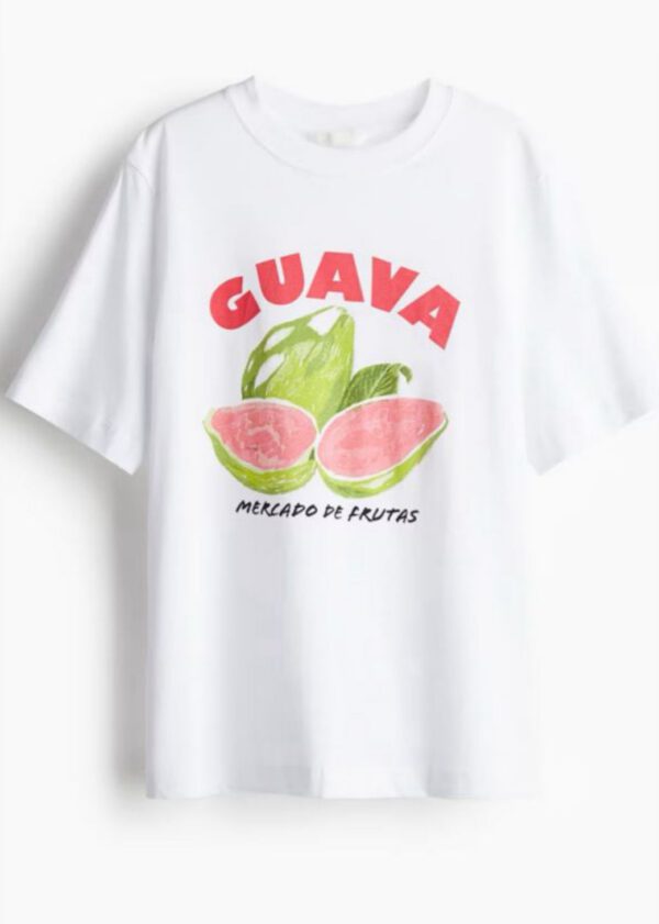 Guava White T-Shirt