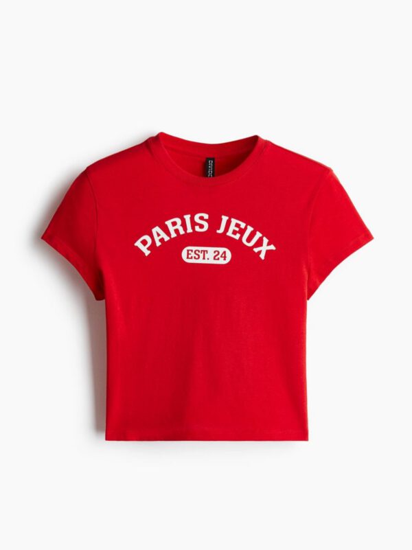 Paris Jeune Red T-Shirt