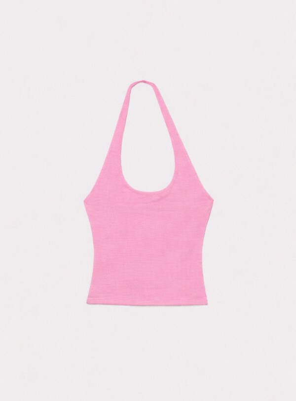 Pink Halter Top